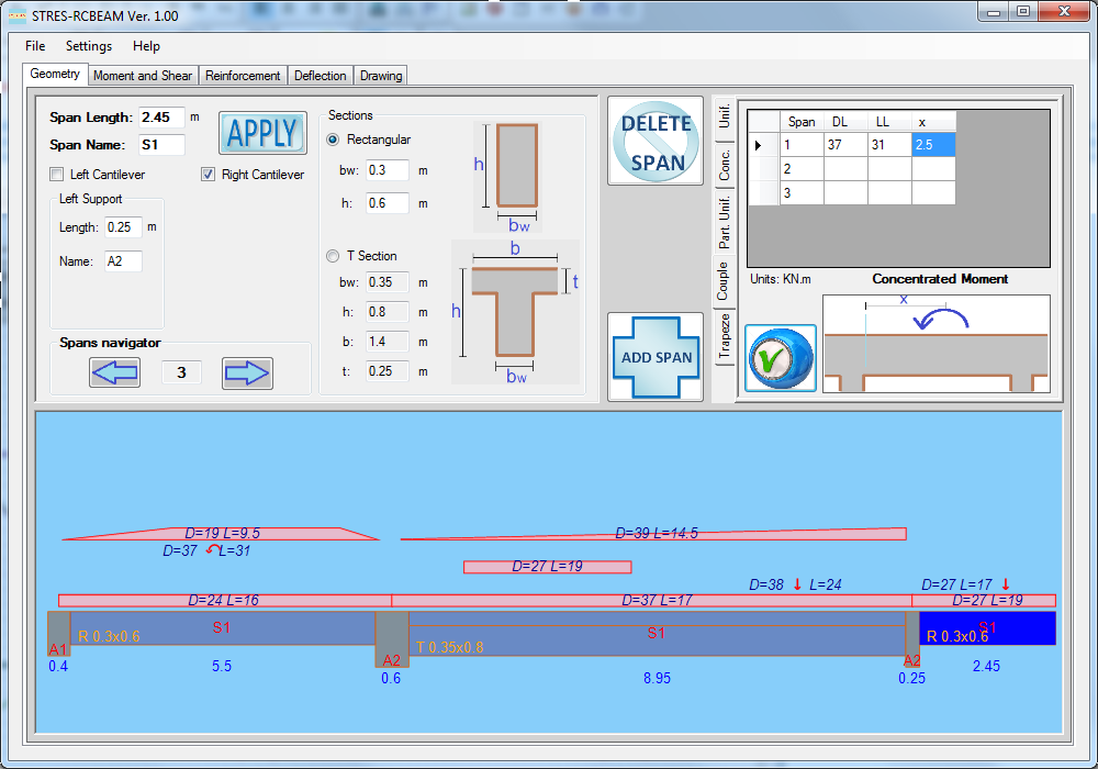 Original STRES technical illustration