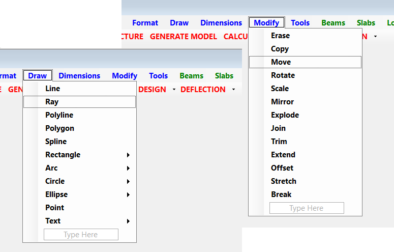 Original BUILD-PRO software interface